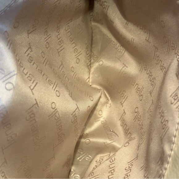 Tignanello Purse Signature Fabric And Leather Satchel - Picture 11 of 11